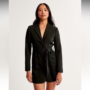 ABERCROMBIE Crepe Blazer Dress
